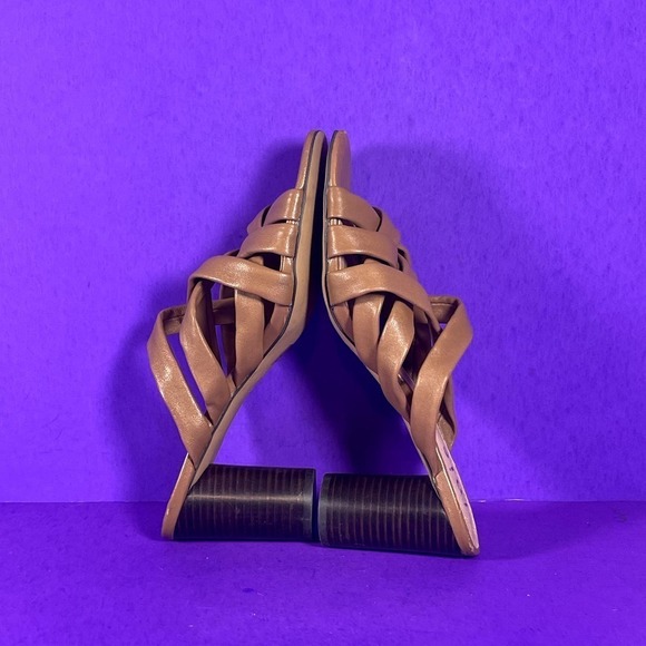 Joie Women's Luz Crisscross Mule In Cognac Brown Shoe Size 9.5 NWOT‎ - Picture 6 of 8